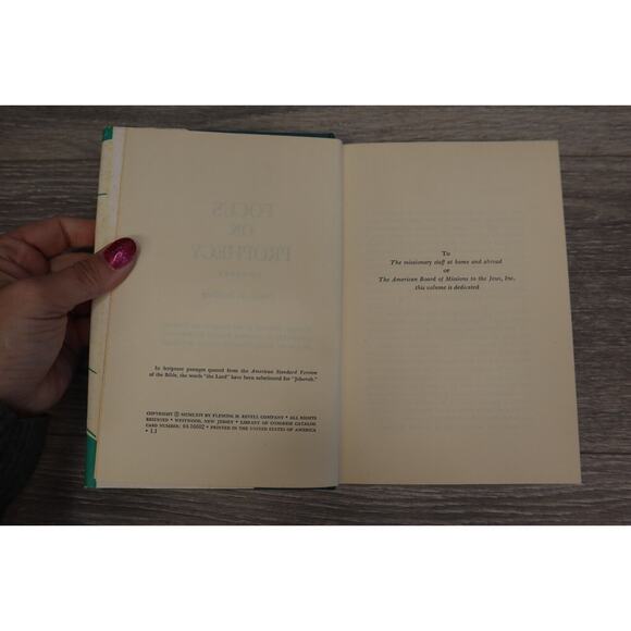 Vintage Focus On Prophecy Hardback Book Messages Delivered At The Congress - Picture 8 of 10